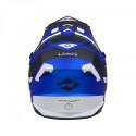 KENNY RACING KASK CROSS/ENDURO MODEL TRACK GRAPHIC CANDY BLUE MATT KOLOR CZARNY/NIEBIESKI/BIAŁY ROZMIAR XXL ( 63 - 64 CM )
