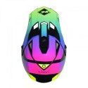KENNY RACING KASK CROSS/ENDURO MODEL TRACK GRAPHIC NEON KOLOR CZARNY/ZIELONY/RÓŻOWY ROZMIAR XXL ( 63 - 64 CM )