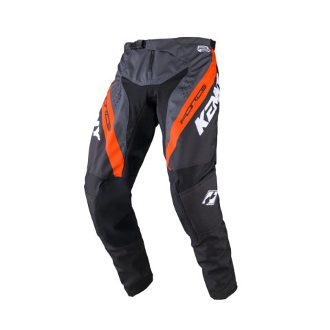 KENNY RACING SPODNIE CROSS/ENDURO MODEL FORCE ORANGE KOLOR CZARNY/POMARAŃCZOWY/BIAŁY ROZMIAR 28 KENNY RACING SPODNIE CROSS/ENDURO MODEL FORCE ORANGE KOLOR CZARNY/POMARAŃCZOWY/BIAŁY ROZMIAR 28