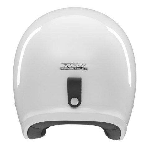 NOX PROMOCJA PREMIUM KASK OTWARTY JET NEXT SOLID KOLOR BIAŁY POŁYSK ROZMIAR L (CIEMNA BLENDA)