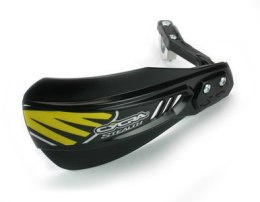 CYCRA PROMOCJA OSŁONY RĄK (LISTKI) Z MOCOWANIEM (22MM/28,6MM) MODEL COMPOSITE PRIMAL STEALTH RACER KOLOR CZARNY