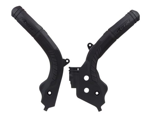 RACETECH (RTECH) OSŁONY RAMY (KOMPLET) BI-MATERIAL SUPER GRIP KTM SX 125/150 '16-18, SX 250 '17-18, EXC/EXCF 250/350/450 '17-19,