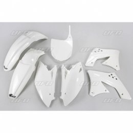 UFO KOMPLET PLASTIKÓW KAWASAKI KXF 250 '09- '12 KOLOR BIAŁY (KA212E047)