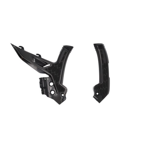 ACERBIS OSŁONY RAMY X-GRIP KTM EXC / EXC-F / XC-W '24-'25, SX / SX-F / XC / XC-F '23-'25 KOLOR CZARNY