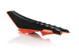 ACERBIS SIEDZENIE KOMPLETNE KANAPA X-SEAT KTM EXC / EXC-F '17-'19, SX / SX-F '16-'18 MIĘKKIE KOLOR CZARNY / POMARAŃCZOWY