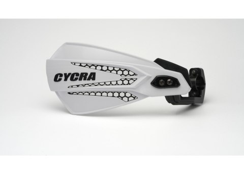 CYCRA PROMOCJA OSŁONY RĄK (LISTKI) Z MOCOWANIEM (22MM/28,6MM) MODEL MX RACE KOLOR BIAŁY