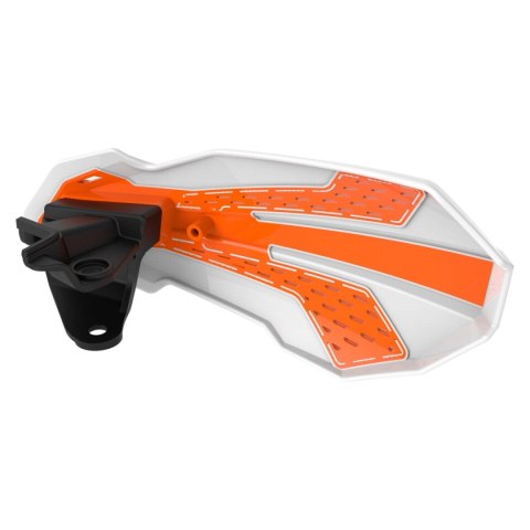 POLISPORT WYPRZEDAŻ OSŁONY RĄK (LISTKI) MODEL MX FLOW Z UNIWERSALNYM ZESTAWEM MONTAŻOWYM KTM SX/EXC '14-22' KOLOR BIAŁO POMARAŃC POLISPORT WYPRZEDAŻ OSŁONY RĄK (LISTKI) MODEL MX FLOW Z UNIWERSALNYM ZESTAWEM MONTAŻOWYM KTM SX/EXC '14-22' KOLOR BIAŁO POMARAŃC
