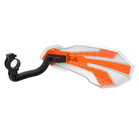 POLISPORT WYPRZEDAŻ OSŁONY RĄK (LISTKI) MODEL MX FLOW Z UNIWERSALNYM ZESTAWEM MONTAŻOWYM KTM SX/EXC '14-22' KOLOR BIAŁO POMARAŃC POLISPORT WYPRZEDAŻ OSŁONY RĄK (LISTKI) MODEL MX FLOW Z UNIWERSALNYM ZESTAWEM MONTAŻOWYM KTM SX/EXC '14-22' KOLOR BIAŁO POMARAŃC