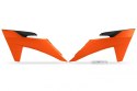 UFO OSŁONY CHŁODNICY KTM SX/SXF(SX-F) 125/250/300/350/450F '23-24 KOLOR POMARAŃCZOWY