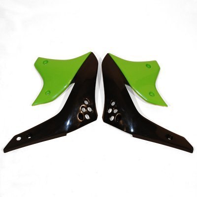 UFO OSŁONY CHŁODNICY KAWASAKI KXF 450 '06 KOLOR CZARNY/ZIELONY UFO OSŁONY CHŁODNICY KAWASAKI KXF 450 '06 KOLOR CZARNY/ZIELONY