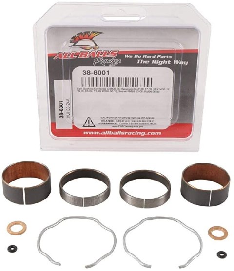 ALL BALLS ZESTAW TULEJEK (PANEWEK) ZAWIESZENIA PRZEDNIEGO HONDA CR80R 85, KAWASAKI KLX140 17-18, KX65 00-18, SUZUKI RM65 03-05 ALL BALLS ZESTAW TULEJEK (PANEWEK) ZAWIESZENIA PRZEDNIEGO HONDA CR80R 85, KAWASAKI KLX140 17-18, KX65 00-18, SUZUKI RM65 03-05