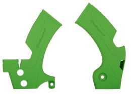 POLISPORT OSŁONY RAMY (KOMPLET) KAWASAKI KX 450F '09-'18 KOLOR ZIELONY