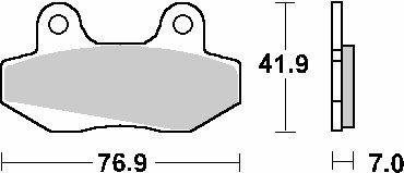 SBS PROMOCJA KLOCKI HAMULCOWE KH86 STREET STANDART CERAMIC MITO 50 '99-'06, STELLA 125 '97-'08, HONDA NS-1 50 '91-'94, MBX 50 '8 SBS PROMOCJA KLOCKI HAMULCOWE KH86 STREET STANDART CERAMIC MITO 50 '99-'06, STELLA 125 '97-'08, HONDA NS-1 50 '91-'94, MBX 50 '8