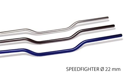 TRW ZF KIEROWNICA STALOWA 22MM SPEEDFIGHTER CHROMOWANA POŁYSK