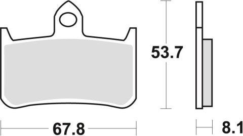 TRW ZF KLOCKI HAMULCOWE KH187 ORGANIC HONDA RVF 750 94-97, CB 900 HORNET 02-06, CB 1300 X4 97-99, KAWASAKI KLR 250 82-84, PRZÓD TRW ZF KLOCKI HAMULCOWE KH187 ORGANIC HONDA RVF 750 94-97, CB 900 HORNET 02-06, CB 1300 X4 97-99, KAWASAKI KLR 250 82-84, PRZÓD