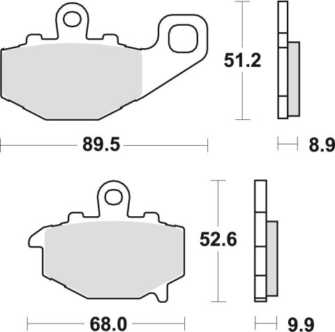 TRW ZF KLOCKI HAMULCOWE KH192 ORGANIC KAWASAKI ZX6R 600 94-16, ZX6R 636 02-06, ER6 06-16, VERSYS 650 07-14, Z 750 04-06, ZX9R 94 TRW ZF KLOCKI HAMULCOWE KH192 ORGANIC KAWASAKI ZX6R 600 94-16, ZX6R 636 02-06, ER6 06-16, VERSYS 650 07-14, Z 750 04-06, ZX9R 94