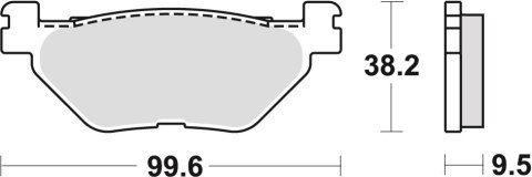 TRW ZF KLOCKI HAMULCOWE KH319/2 SINTER STREET YAMAHA TDM 900 02-14, XV 950 13-, XT 1200 Z 10-, FJR 1300 01-, XVS 1300 07-16, XV TRW ZF KLOCKI HAMULCOWE KH319/2 SINTER STREET YAMAHA TDM 900 02-14, XV 950 13-, XT 1200 Z 10-, FJR 1300 01-, XVS 1300 07-16, XV