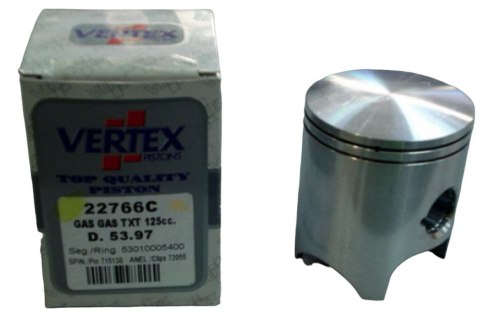 VERTEX TŁOK GAS GAS 125 TXT '02-'21MM (53,97MM) (+0,02MM) (PIERŚCIENIE 53009805400 x 2 SZT.) VERTEX TŁOK GAS GAS 125 TXT '02-'21MM (53,97MM) (+0,02MM) (PIERŚCIENIE 53009805400 x 2 SZT.)