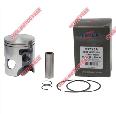 VERTEX TŁOK HONDA MTX 125R, NS 125 (55,99MM) (PIERŚCIENIE 53010005600 x 2 SZT.) VERTEX TŁOK HONDA MTX 125R, NS 125 (55,99MM) (PIERŚCIENIE 53010005600 x 2 SZT.)