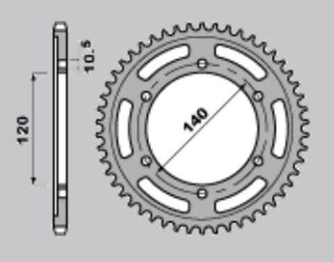 JR WYPRZEDAŻ ZĘBATKA TYLNA 5301 40 KAWASAKI ZX-6R '95-'97, W 650 '00-'06, ZR 750 '91-'04, GSX-R 600 '97-'00, GSX-R 750 '98-'99 JR WYPRZEDAŻ ZĘBATKA TYLNA 5301 40 KAWASAKI ZX-6R '95-'97, W 650 '00-'06, ZR 750 '91-'04, GSX-R 600 '97-'00, GSX-R 750 '98-'99