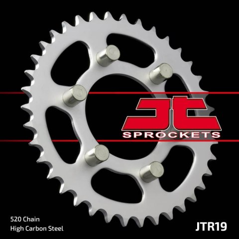 JT ZĘBATKA TYLNA 3553 37 APRILIA AF1 125 '88-'93 (355337JT) (ŁAŃC. 520) JT ZĘBATKA TYLNA 3553 37 APRILIA AF1 125 '88-'93 (355337JT) (ŁAŃC. 520)