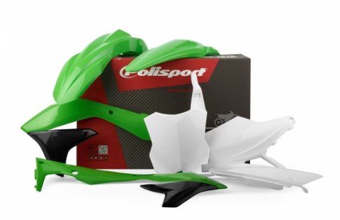 POLISPORT WYPRZEDAŻ KOMPLET PLASTIKÓW KAWASAKI KXF 450 '16-'18 KOLOR ZIELONO BIAŁY OEM POLISPORT WYPRZEDAŻ KOMPLET PLASTIKÓW KAWASAKI KXF 450 '16-'18 KOLOR ZIELONO BIAŁY OEM