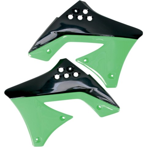 UFO OSŁONY CHŁODNICY KAWASAKI KXF 250 '09-'11 KOLOR OEM (CZARNY/ZIELONY) - WYPRZEDAŻ UFO OSŁONY CHŁODNICY KAWASAKI KXF 250 '09-'11 KOLOR OEM (CZARNY/ZIELONY) - WYPRZEDAŻ