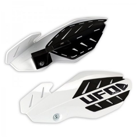 UFO OSŁONY RĄK (HANDBARY) FLAME HUSQVARNA TC/TE 125 '14-'20, FC '16-'20 KOLOR BIAŁY/CZARNY (Z MOCOWANIAMI) UFO OSŁONY RĄK (HANDBARY) FLAME HUSQVARNA TC/TE 125 '14-'20, FC '16-'20 KOLOR BIAŁY/CZARNY (Z MOCOWANIAMI)