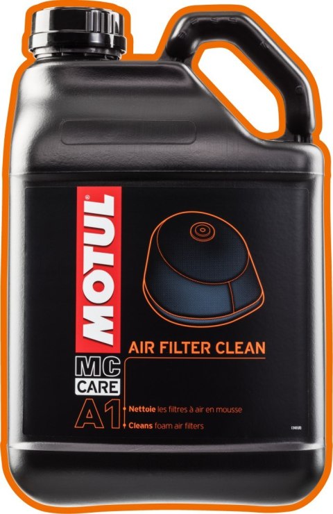 MOTUL A1 AIR FILTER CLEANER 5L PŁYN DO MYCIA FILTRÓW POWIETRZA MOTUL A1 AIR FILTER CLEANER 5L PŁYN DO MYCIA FILTRÓW POWIETRZA