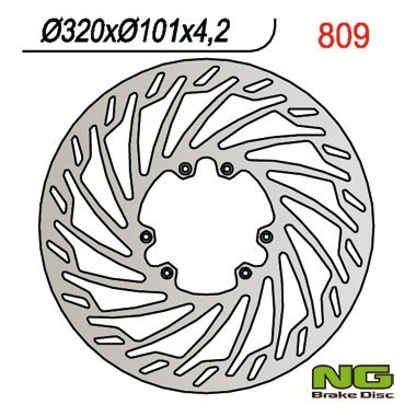 NG TARCZA HAMULCOWA PRZÓD HONDA CR/CRF 320 MM NG TARCZA HAMULCOWA PRZÓD HONDA CR/CRF 320 MM