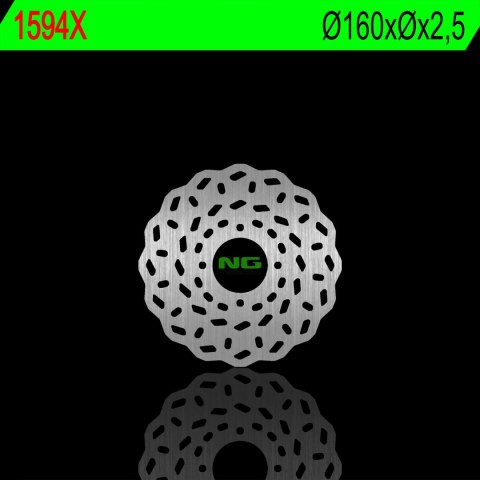 NG TARCZA HAMULCOWA TYŁ BETA EVO 125/200/250/300 09-18 (160X2,5MM) (4X6,0MM) WAVE NG TARCZA HAMULCOWA TYŁ BETA EVO 125/200/250/300 09-18 (160X2,5MM) (4X6,0MM) WAVE