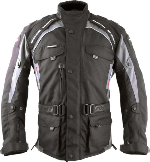 ROLEFF WIELKA PROMOCJA KURTKA TEKSTYLNA DŁUGA Z MEMBRANĄ WIND-TEX KOLOR MODEL LIVERPOOL CZARNY/SZARY ROZMIAR S ROLEFF WIELKA PROMOCJA KURTKA TEKSTYLNA DŁUGA Z MEMBRANĄ WIND-TEX KOLOR MODEL LIVERPOOL CZARNY/SZARY ROZMIAR S