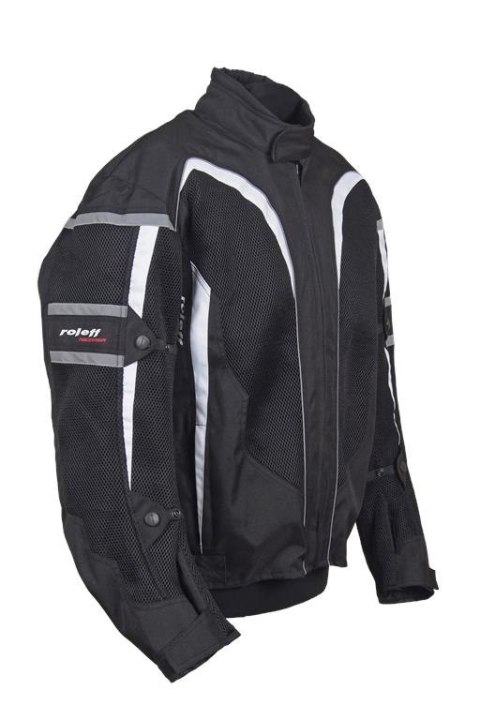 ROLEFF WIELKA PROMOCJA KURTKA TEKSTYLNA KRÓTKA LETNIA Z WYPINANĄ MEMBRANA WIND-TEX (2W1) MODEL RO607 KOLOR CZARNY/BIAŁY ROZMIAR ROLEFF WIELKA PROMOCJA KURTKA TEKSTYLNA KRÓTKA LETNIA Z WYPINANĄ MEMBRANA WIND-TEX (2W1) MODEL RO607 KOLOR CZARNY/BIAŁY ROZMIAR