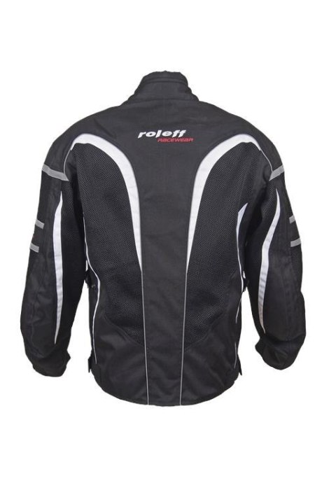ROLEFF WIELKA PROMOCJA KURTKA TEKSTYLNA KRÓTKA LETNIA Z WYPINANĄ MEMBRANA WIND-TEX (2W1) MODEL RO607 KOLOR CZARNY/BIAŁY ROZMIAR ROLEFF WIELKA PROMOCJA KURTKA TEKSTYLNA KRÓTKA LETNIA Z WYPINANĄ MEMBRANA WIND-TEX (2W1) MODEL RO607 KOLOR CZARNY/BIAŁY ROZMIAR
