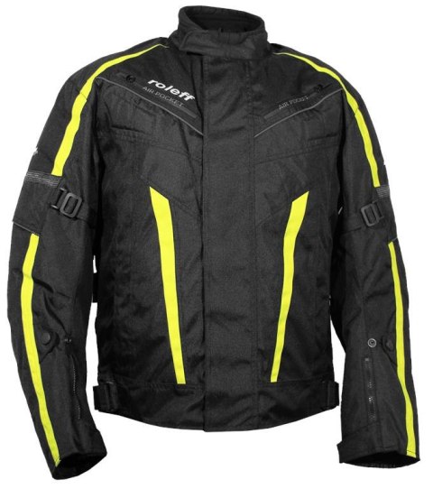 ROLEFF WIELKA PROMOCJA KURTKA TEKSTYLNA KRÓTKA Z MEMBRANĄ WIND-TEX I WYPINANĄ PODPINKĄ THERMO MODEL KOPENHAGEN KOLOR CZARNY/NEON ROLEFF WIELKA PROMOCJA KURTKA TEKSTYLNA KRÓTKA Z MEMBRANĄ WIND-TEX I WYPINANĄ PODPINKĄ THERMO MODEL KOPENHAGEN KOLOR CZARNY/NEON