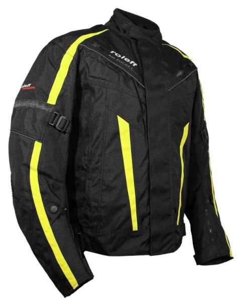 ROLEFF WIELKA PROMOCJA KURTKA TEKSTYLNA KRÓTKA Z MEMBRANĄ WIND-TEX I WYPINANĄ PODPINKĄ THERMO MODEL KOPENHAGEN KOLOR CZARNY/NEON ROLEFF WIELKA PROMOCJA KURTKA TEKSTYLNA KRÓTKA Z MEMBRANĄ WIND-TEX I WYPINANĄ PODPINKĄ THERMO MODEL KOPENHAGEN KOLOR CZARNY/NEON
