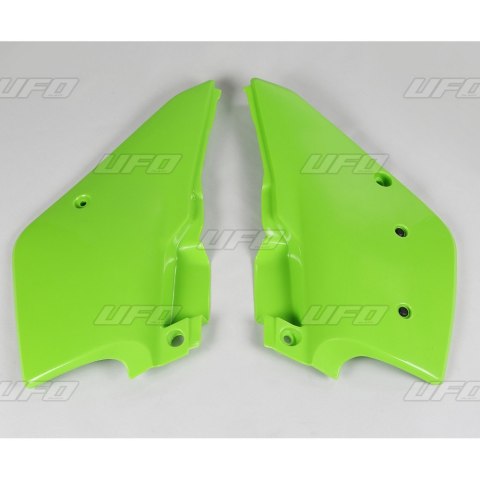 UFO BOCZKI TYLNE KAWASAKI KDX 200 '95-'20 KOLOR ZIELONY - WYPRZEDAŻ