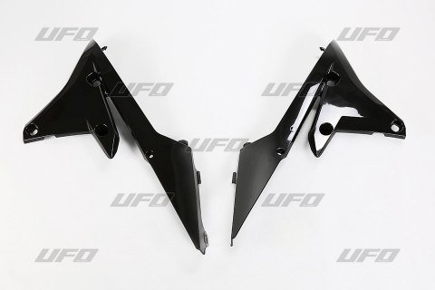 UFO OSŁONY CHŁODNICY YAMAHA YZF 250 '14-'18, YZF 450 '14-'17, WRF 250 '15-'19, WRF 450 '16-'18, KOLOR CZARNY - WYPRZEDAŻ