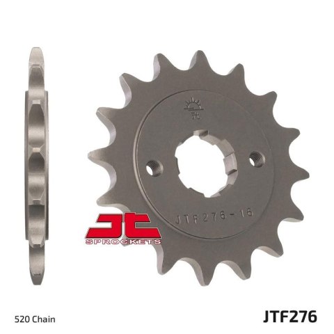 JT ZĘBATKA PRZEDNIA 276 15 HONDA CB 400N '81-'83 (27615JT) (ŁAŃC. 520) JT ZĘBATKA PRZEDNIA 276 15 HONDA CB 400N '81-'83 (27615JT) (ŁAŃC. 520)