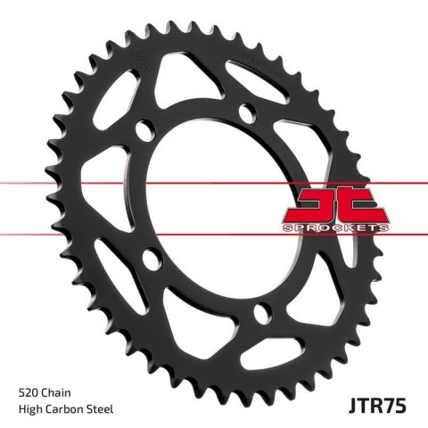 JT ZĘBATKA TYLNA 4586 45 BMW S 1000 RR '09-20' (458645JT) (ŁAŃC.520) KONWERSJA