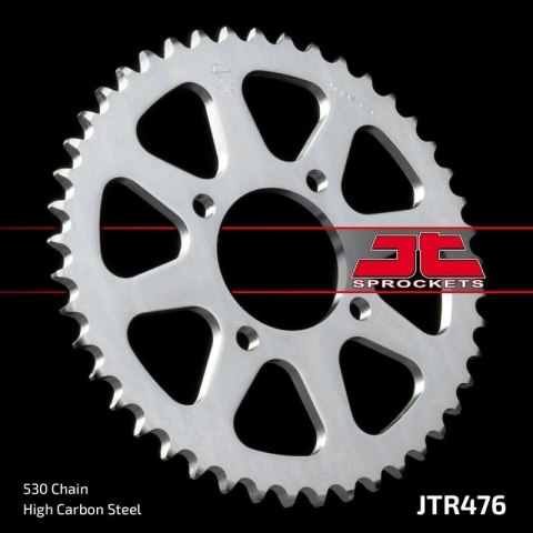 JT ZĘBATKA TYLNA 476 33 KAWASAKI GPZ 250 '83-85', Z 250/400/440/500/550 '78-85' (47633JT) (ŁAŃC.530) JT ZĘBATKA TYLNA 476 33 KAWASAKI GPZ 250 '83-85', Z 250/400/440/500/550 '78-85' (47633JT) (ŁAŃC.530)