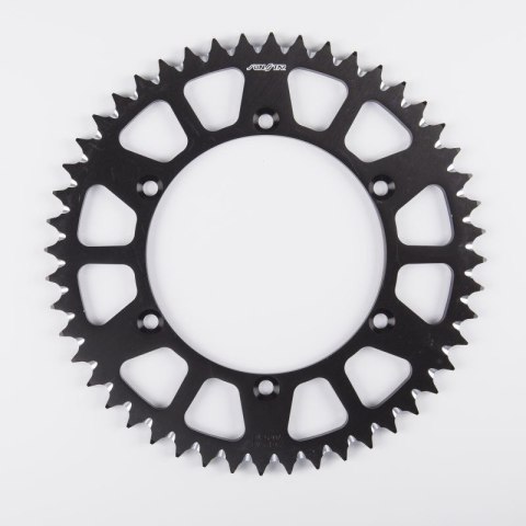 SUNSTAR ZĘBATKA TYLNA ALUMINIOWA (ERGAL) 489 48 KAWASAKI KX 125 '83-07, KX 250 '82-10 (ŁAŃC. 520) (48948JT) KOLOR CZARNY - OFERT