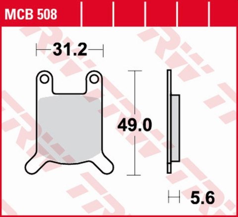 TRW ZF KLOCKI HAMULCOWE KH050 ORGANIC PUCH COBRA 6GT, MONZA 4 '80-'84, ZUNDAPP KS 50 '76-'81, KS 80 '81-'87, HERCULES KX-5 '84-' TRW ZF KLOCKI HAMULCOWE KH050 ORGANIC PUCH COBRA 6GT, MONZA 4 '80-'84, ZUNDAPP KS 50 '76-'81, KS 80 '81-'87, HERCULES KX-5 '84-'