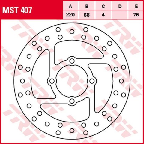 TRW ZF TARCZA HAMULCOWA TYŁ DERBI DXR 200/250 '04-'08, YAMAHA YFS 200 BLASTER '88-'07, YFM 350 WOLVERINE '95-'05, YFZ BANSHEE '9 TRW ZF TARCZA HAMULCOWA TYŁ DERBI DXR 200/250 '04-'08, YAMAHA YFS 200 BLASTER '88-'07, YFM 350 WOLVERINE '95-'05, YFZ BANSHEE '9