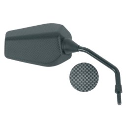 VICMA LUSTERKO PRAWE, ŚREDNICA GWINTU 8MM, STRONA LEWA/PRAWOSTRONNY, KOLOR CARBON DERBI ATLANTIS, GP1, PEUGEOT XPS 50 2003-2009 