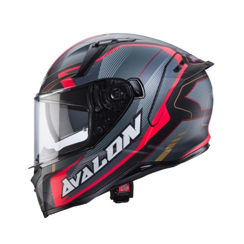 CABERG KASK INTEGRALNY AVALON X OPTIC KOLOR CZARNY MAT/SZARY/CZERWONY ROZMIAR S CABERG KASK INTEGRALNY AVALON X OPTIC KOLOR CZARNY MAT/SZARY/CZERWONY ROZMIAR S