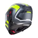 CABERG KASK SZCZĘKOWY FLIP-UP MODEL HORUS X ROAD KOLOR SZARY MAT/CZARNY/ŻÓŁTY FLUO ROZMIAR S (PINLOCK W ZESTAWIE)