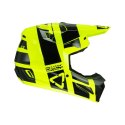 LEATT KASK MOTO 3.5 V24 (+GOGLE VELOCITY 4.5 GRATIS) HELMET KIT CITRUS KOLOR CZARNY/ŻÓŁTY FLUO ROZMIAR XL (61-62 cm)