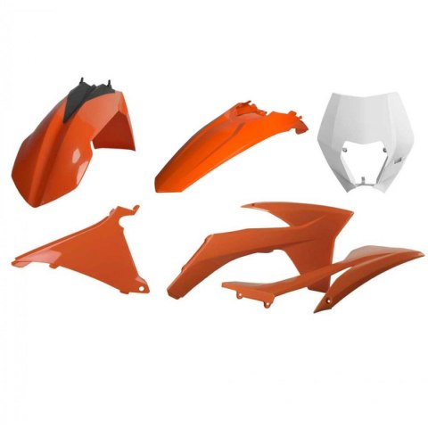 POLISPORT WYPRZEDAŻ KOMPLET PLASTIKÓW KTM EXC/EXC-F '12-'13 W ZESTAWIE OSŁONA LAMPY (8666700001) KOLOR POMARAŃCZOWY OEM POLISPORT WYPRZEDAŻ KOMPLET PLASTIKÓW KTM EXC/EXC-F '12-'13 W ZESTAWIE OSŁONA LAMPY (8666700001) KOLOR POMARAŃCZOWY OEM