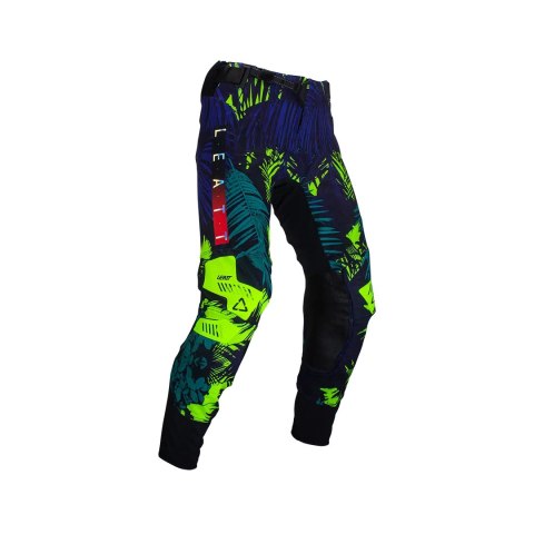 LEATT SPODNIE MOTO 5.5 I.K.S PANTS JUNGLE KOLOR CZARNY/GRANATOWY/ZIELONY FLUO ROZMIAR M LEATT SPODNIE MOTO 5.5 I.K.S PANTS JUNGLE KOLOR CZARNY/GRANATOWY/ZIELONY FLUO ROZMIAR M